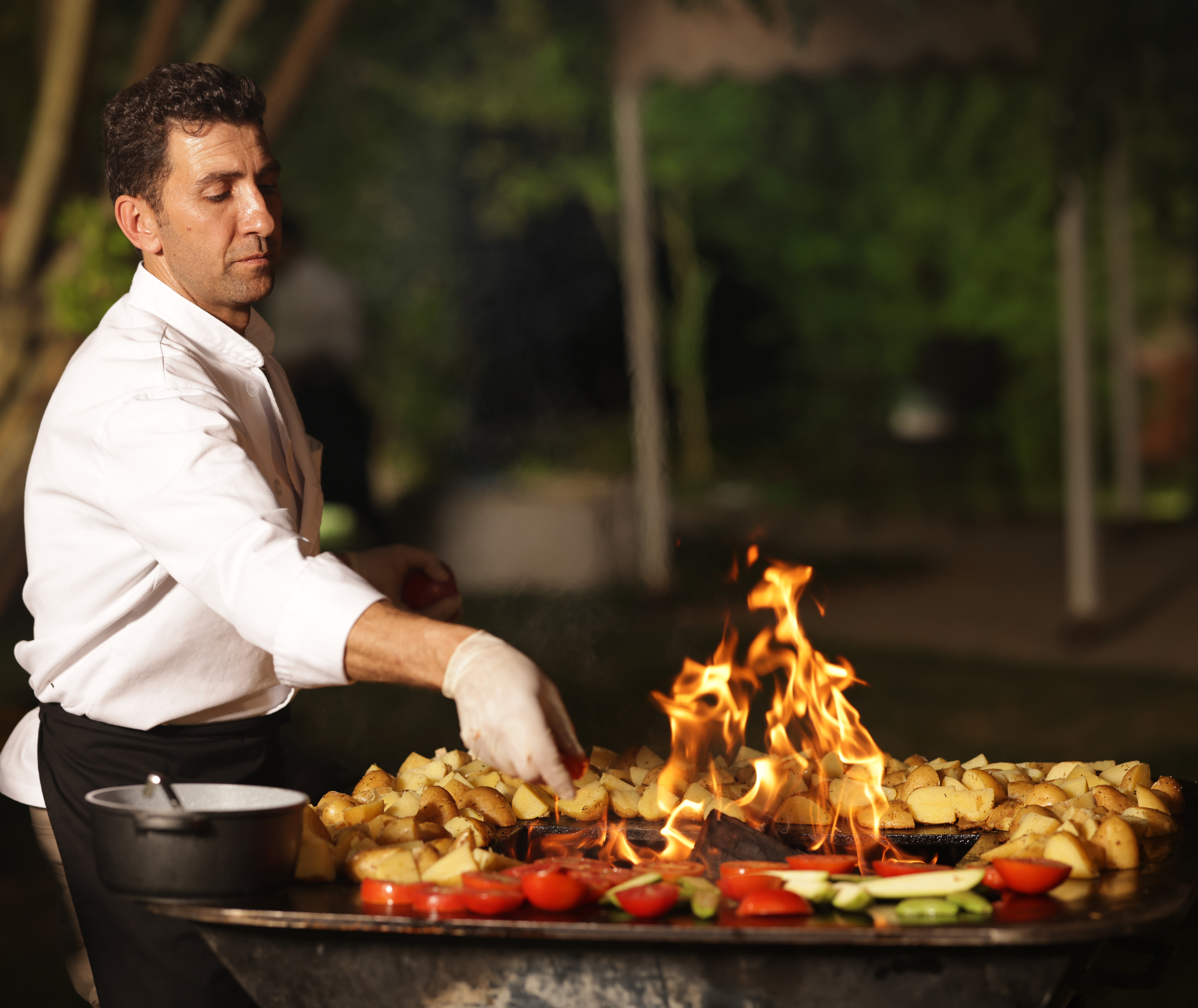 Live Cooking Station